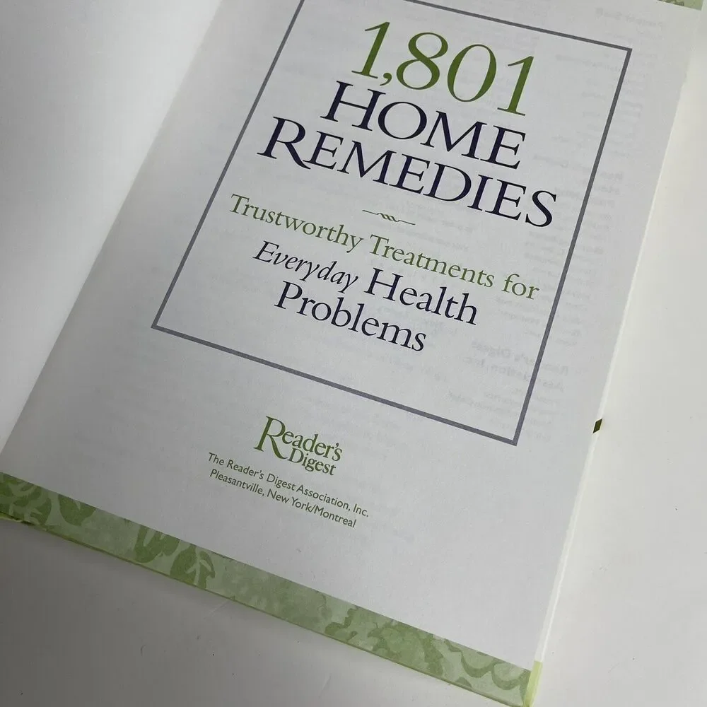 1801 Home Remedies by Reader's Digest Editors 2004‎ Hardcover